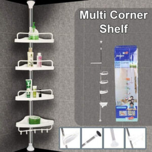 4 Layers Bathroom Stand Rack Telescopic ( Corner Self )