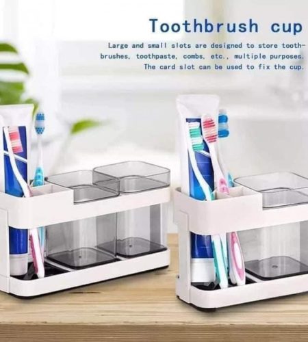 Multifunctional Toothbrush Organizer_Large Size